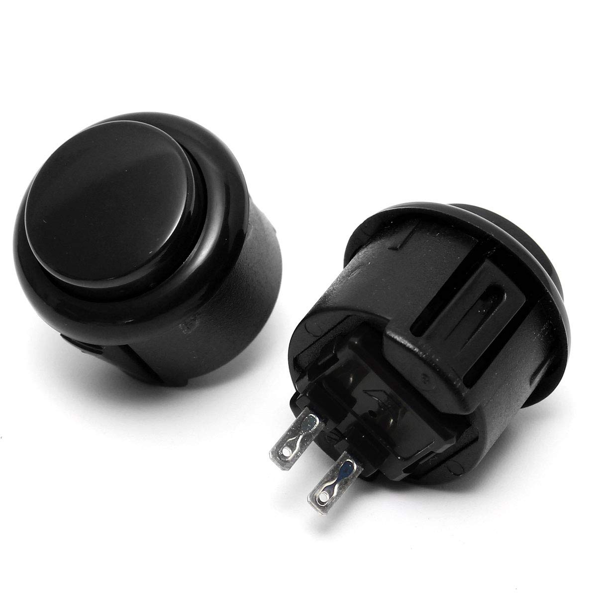 Doppi Giocatori Gioco Nero Console Di Gioco Arcade Fai Da Te Kit Di Parti Di Ricambio Codificatori Usb Su Pc Doppi Joystick E Pulsanti