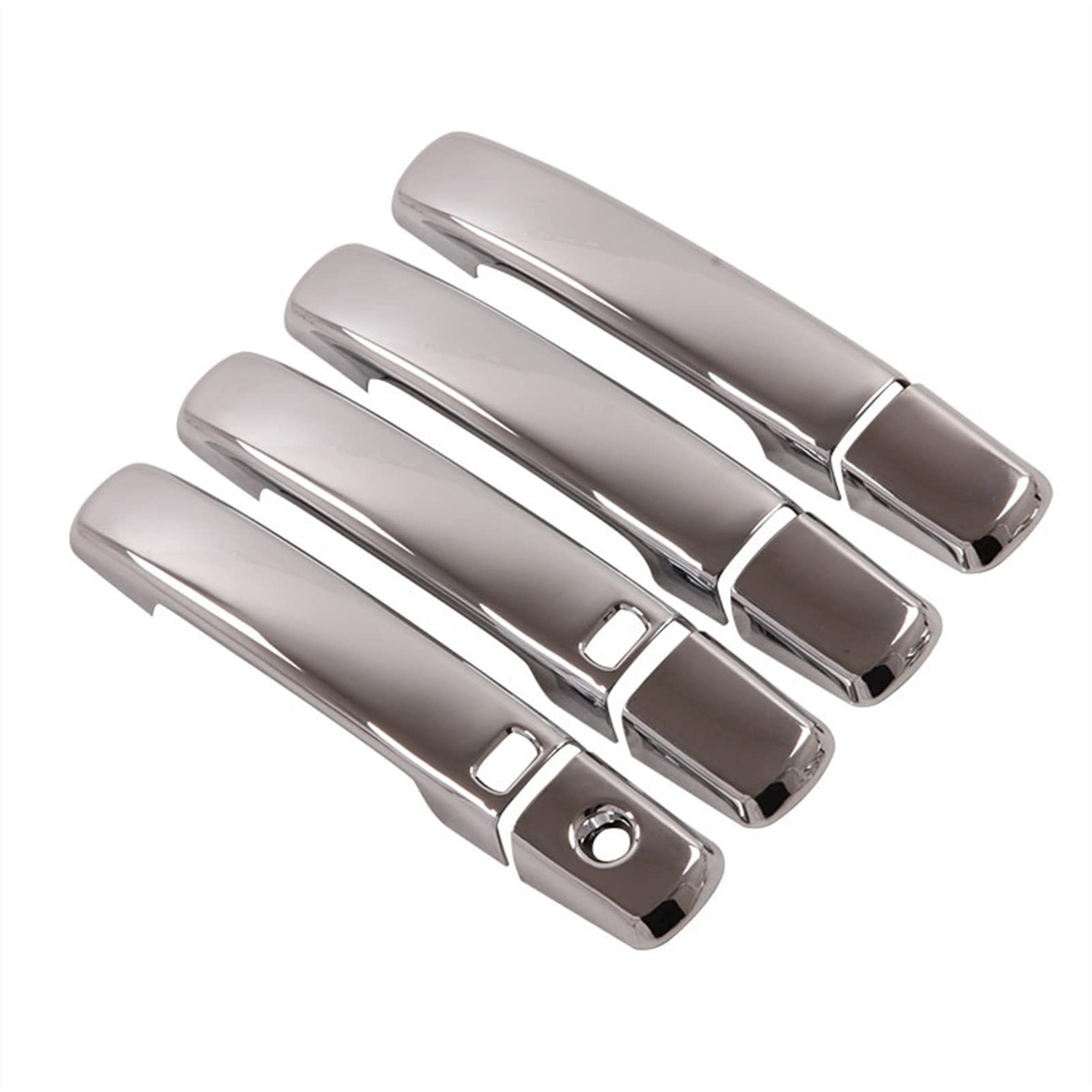 Rinkteea 1 Exterior Car Door Handle For Infinity G37 G 37 Sedan 2008-2013 Chrome Car Door Handle Cover Stickers Styling Accessories(1)