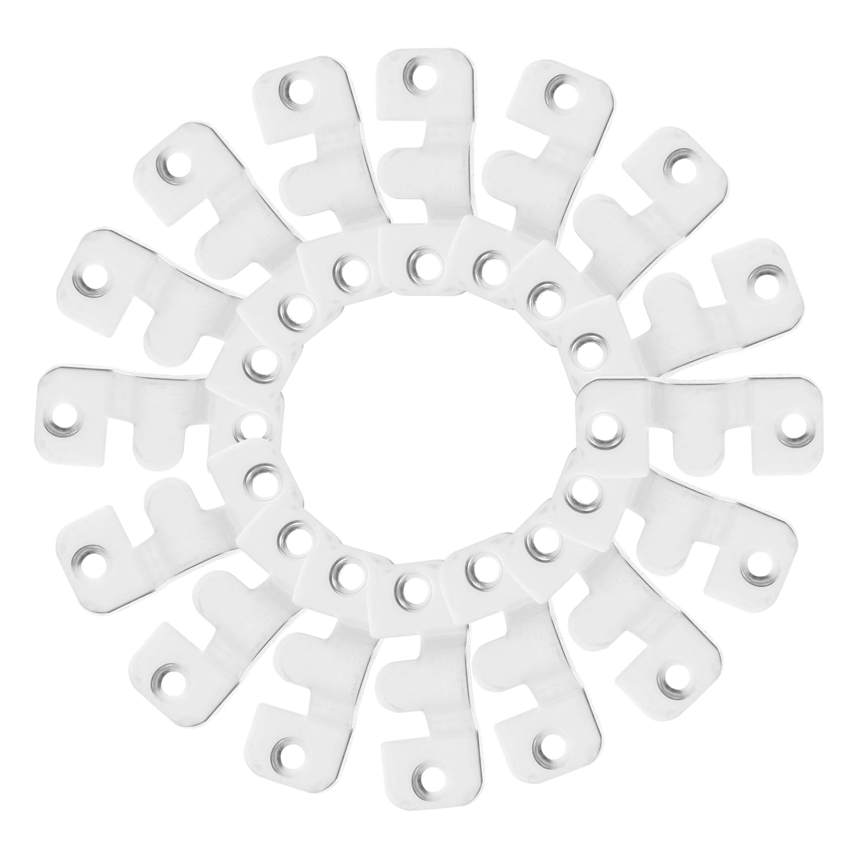 Crochets emboîtables pour supports robustes de miroirs et cadres SEWACC
