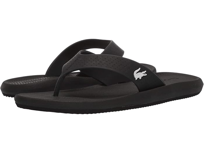 lacoste croco sandal