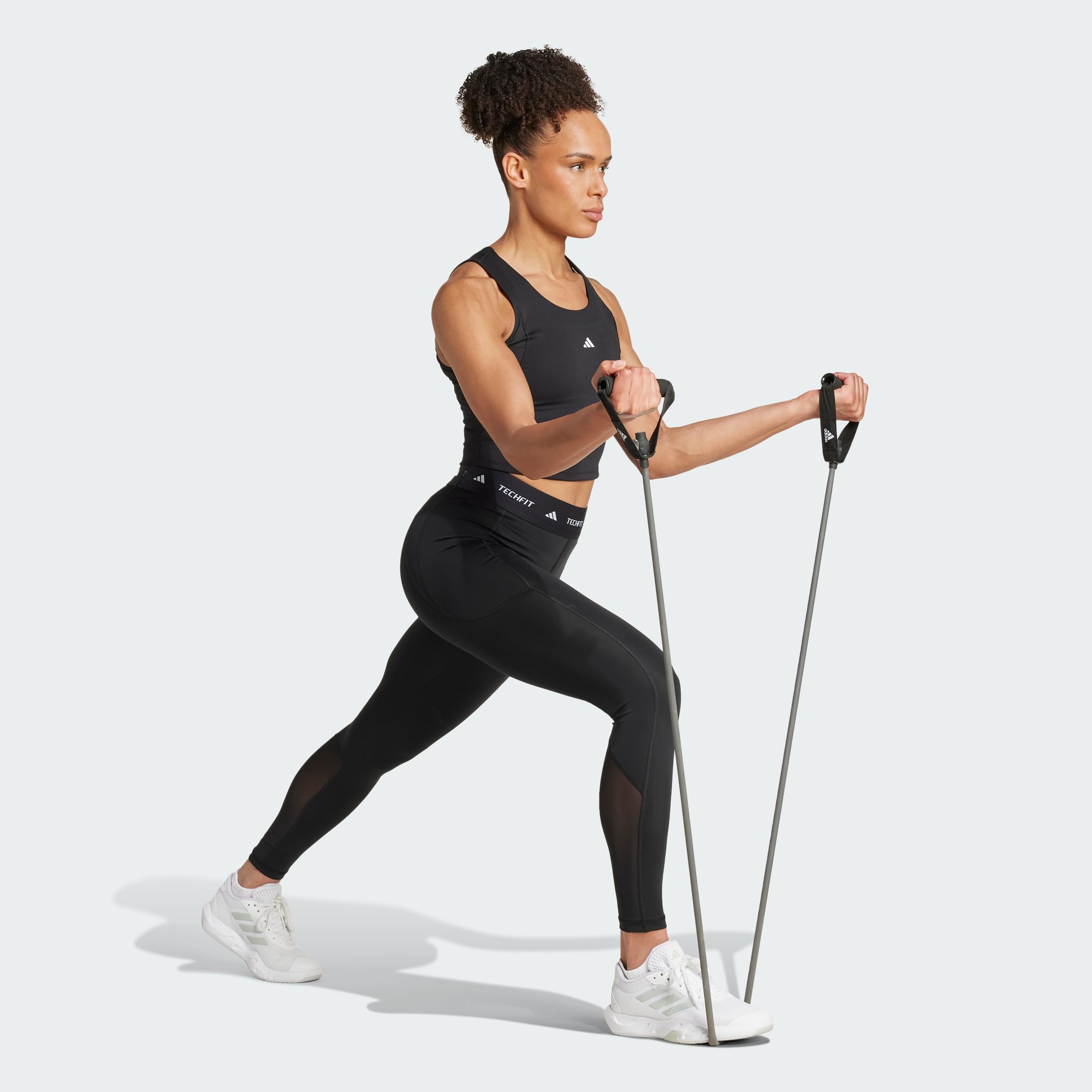 adidas Femme Techfit Cropped Training Tank Top
