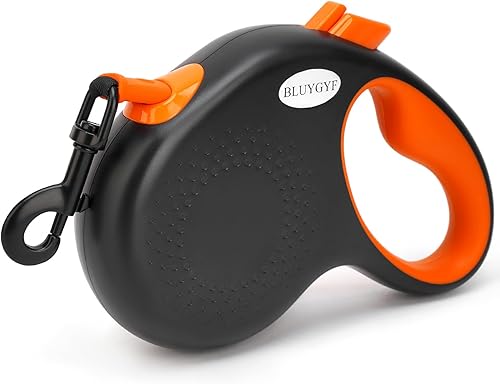 Correa retráctil para perro de 16 pies, correa retráctil resistente para perros pequeños, medianos y grandes de hasta 110 libras, mango