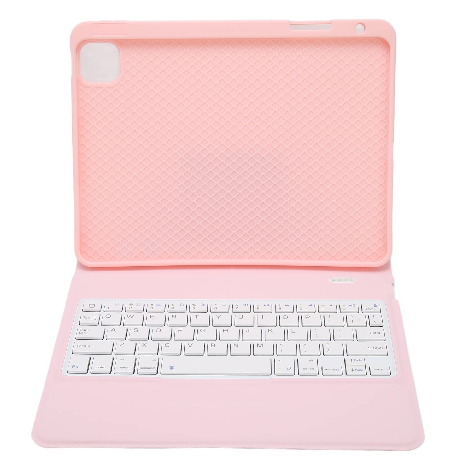 Custodia per Tablet Simpatica Protezione a Tutto Tondo Incisione Accurata per Tablet IOS Pelle PU Rosa