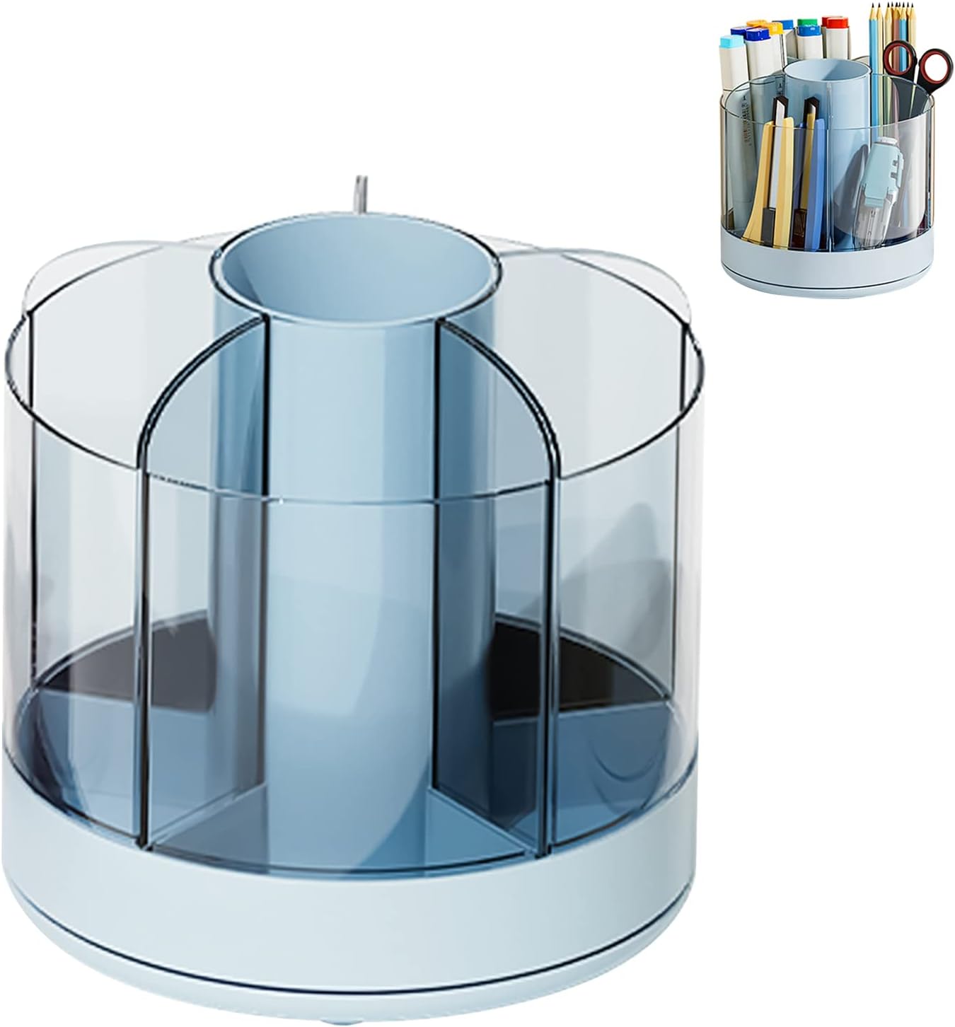 Rotating Pen Holder for Desktop Stationary Organizer,360