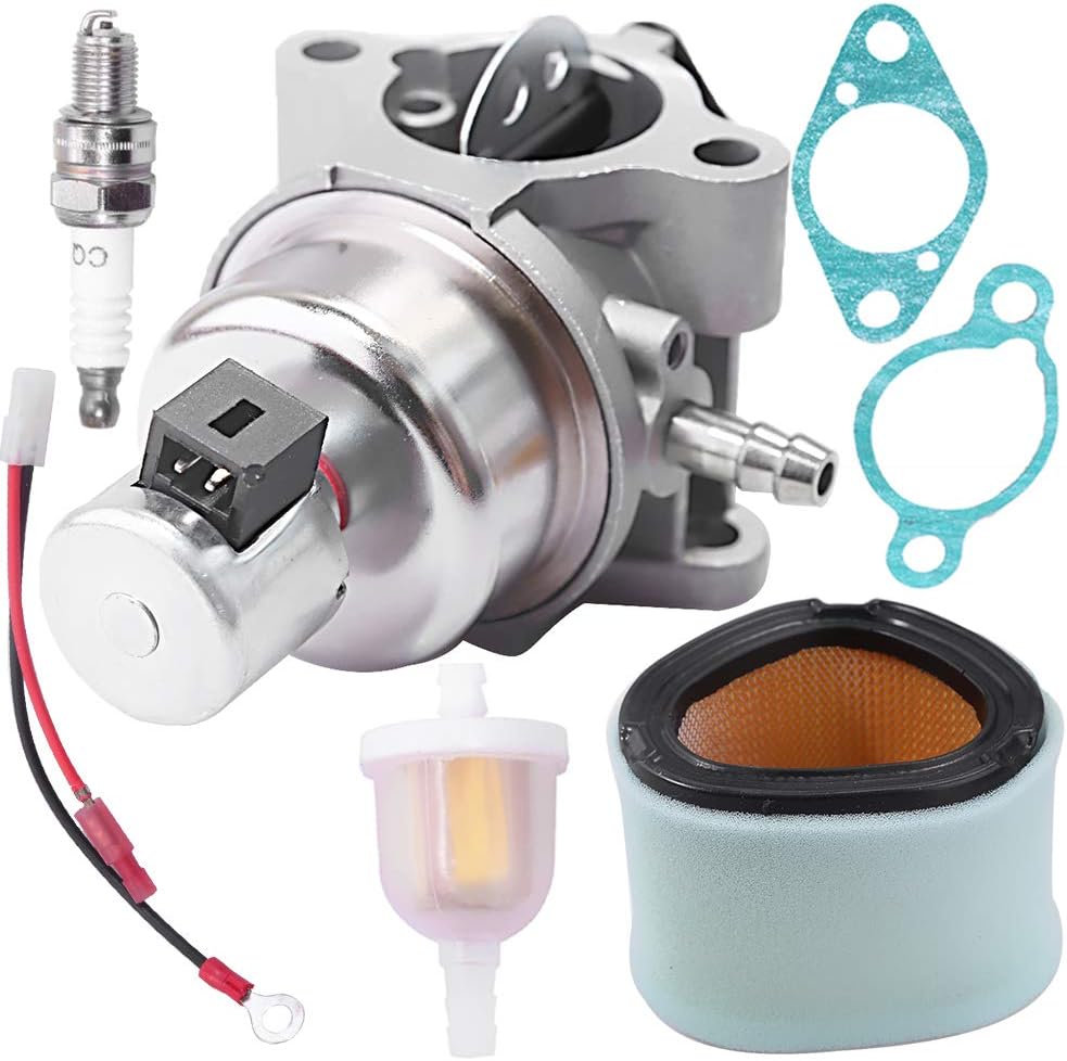 Carburetor 12853117-S Air Filter 1208310-S Replacement for Kohler CV490 CV491 CV492 CV493