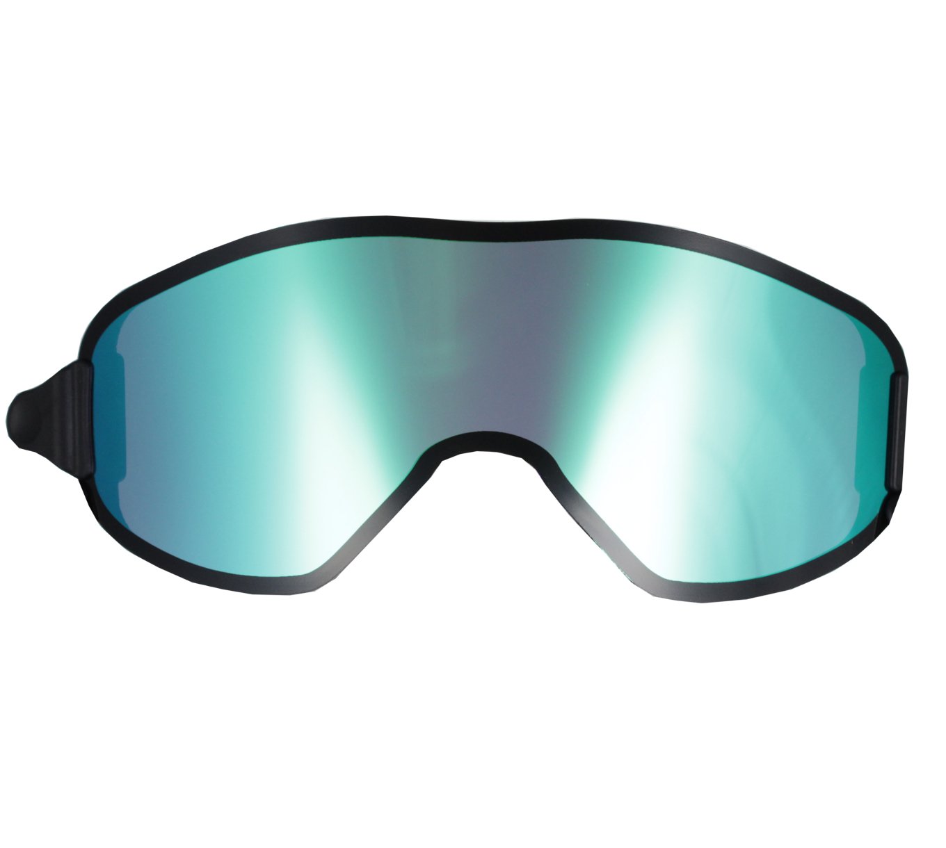 uvex g.gl 300 & uvision to Off ESS Ersatzscheibe für Skibrille g.gl300 als take Off - Single Lens litemirror Green