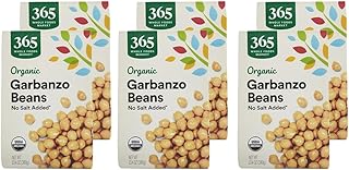 30 High-Protein Low-Carb Snack and Meal Prep Recipes for Busy Days 14 365 by Whole Foods Market, Organic Unsalted Garbanzo Beans, 13.4 Ounce (...
