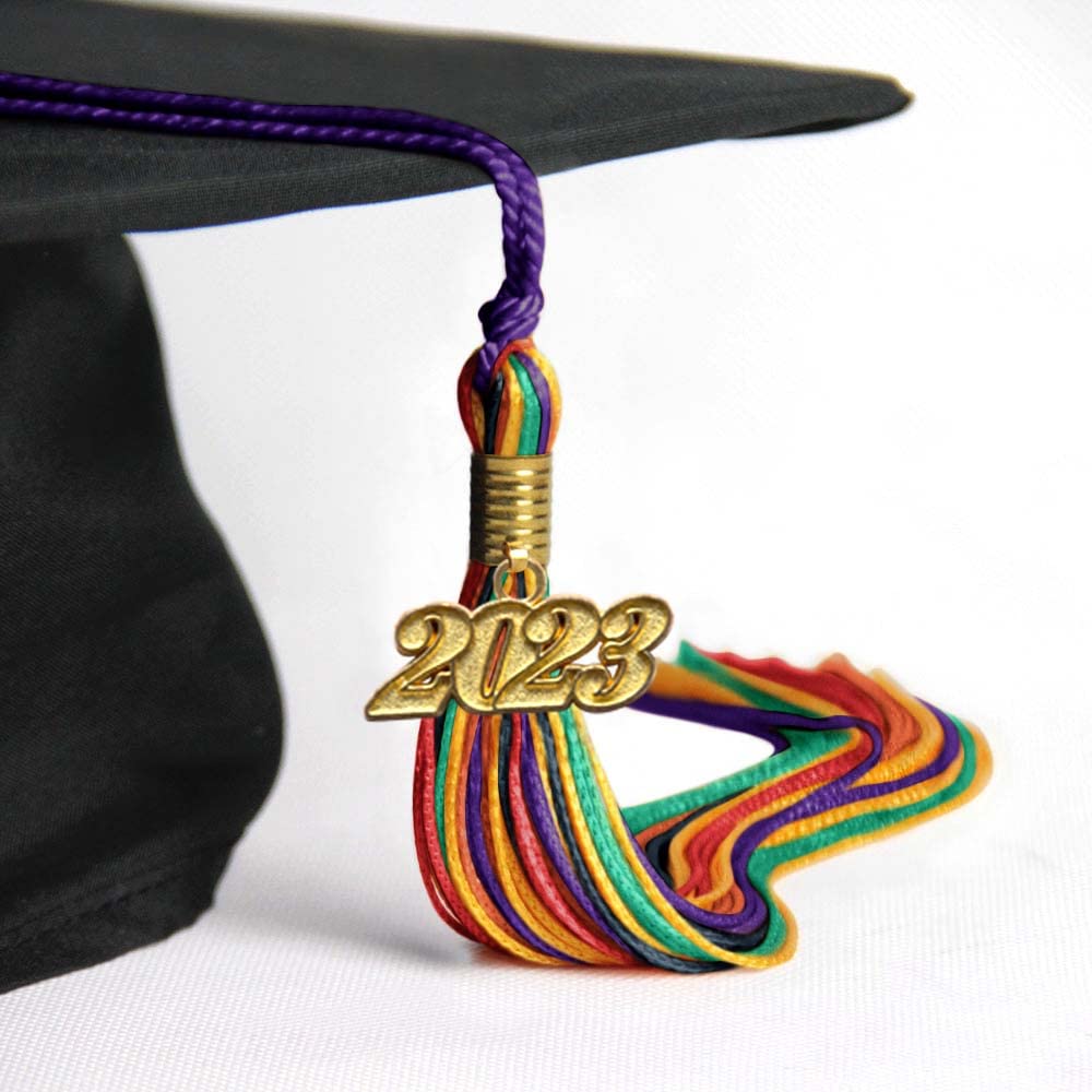 Rainbow Graduation Tassels, 2024 Tassel Graduation