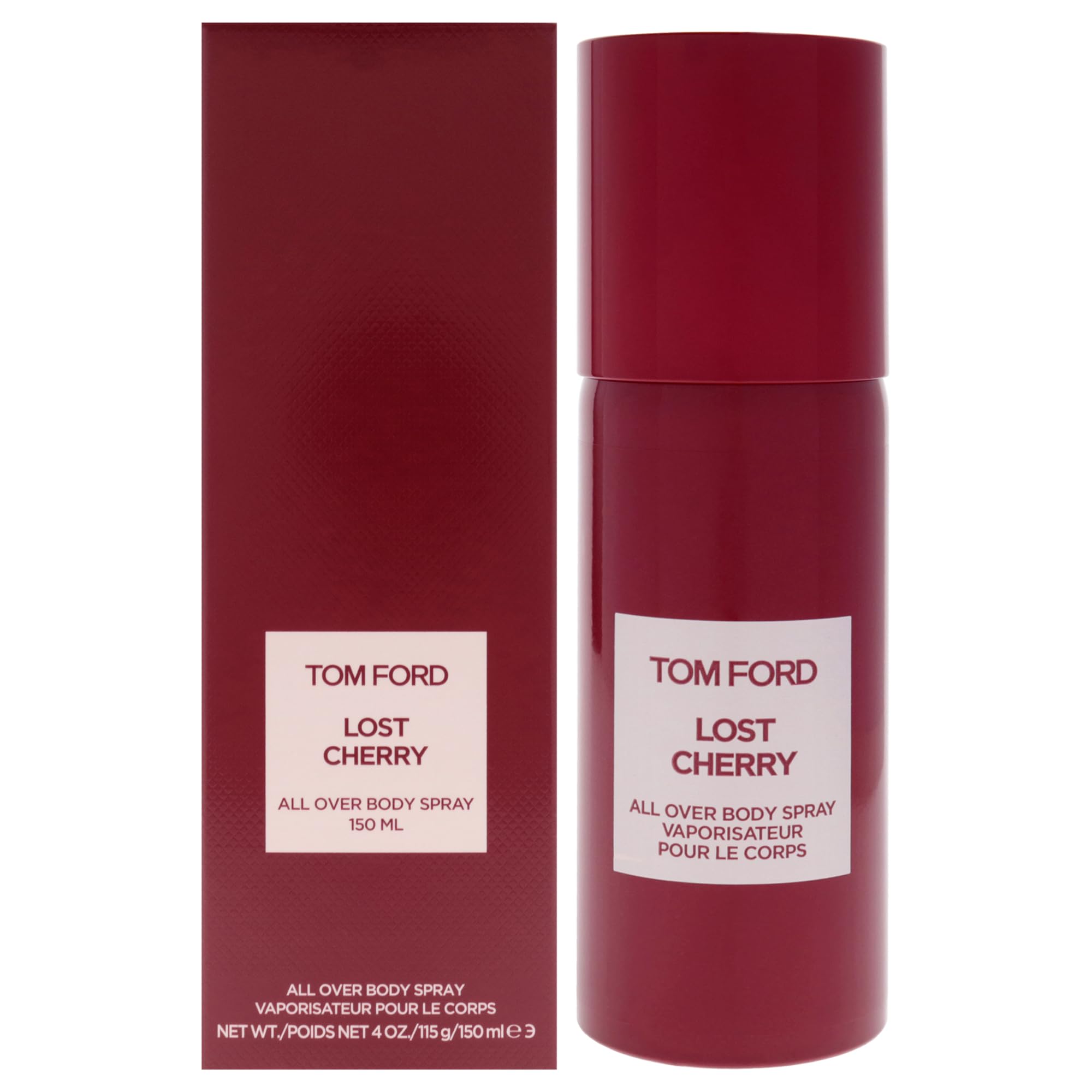 Tom Ford Lost Cherry All Over Body Spray, 5.0 Ounce (Unisex)