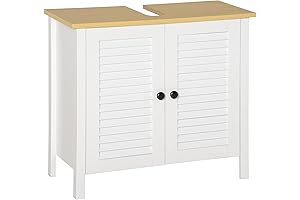 HOMCOM Under Sink Cabinet: Organize Your Bathroom with Style