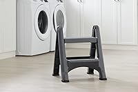 Vista 8 de Banquillo plegable de 2 escalones marca Rubbermaid Commercial 4209 EZ Step 2, 1