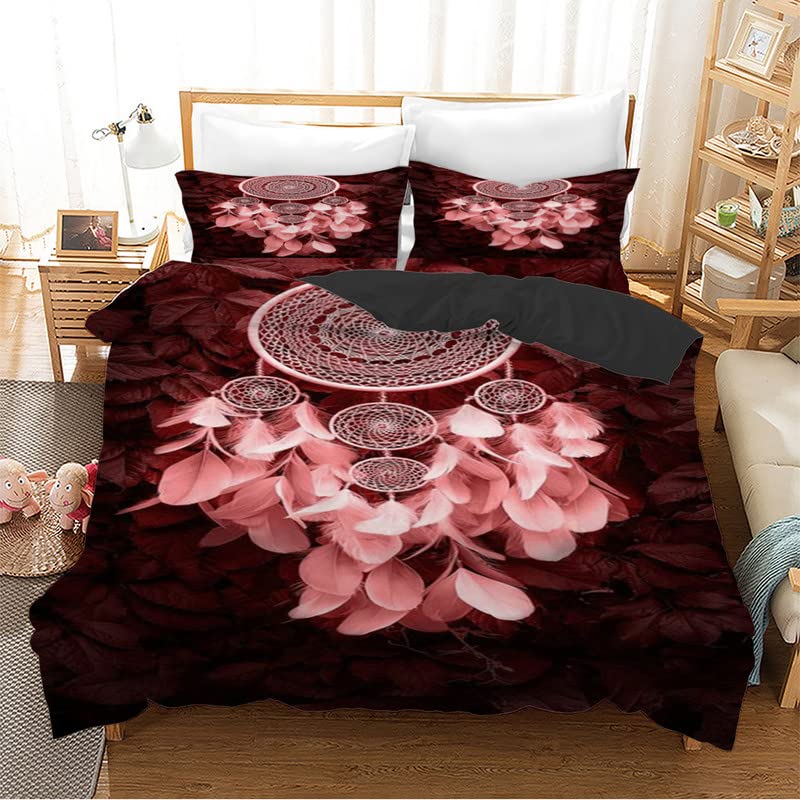 Housse de couette 160x200 fermeture éclair pour un lavage et enfilage facile