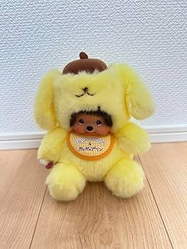 希少　モンチッチ　ポムポムプリン　サンリオ　ぬいぐるみ　コスチューム　コラボ Amazon.co.jp: ポムポムプリン モンチッチ コラボ ぬいぐるみ : おもちゃ