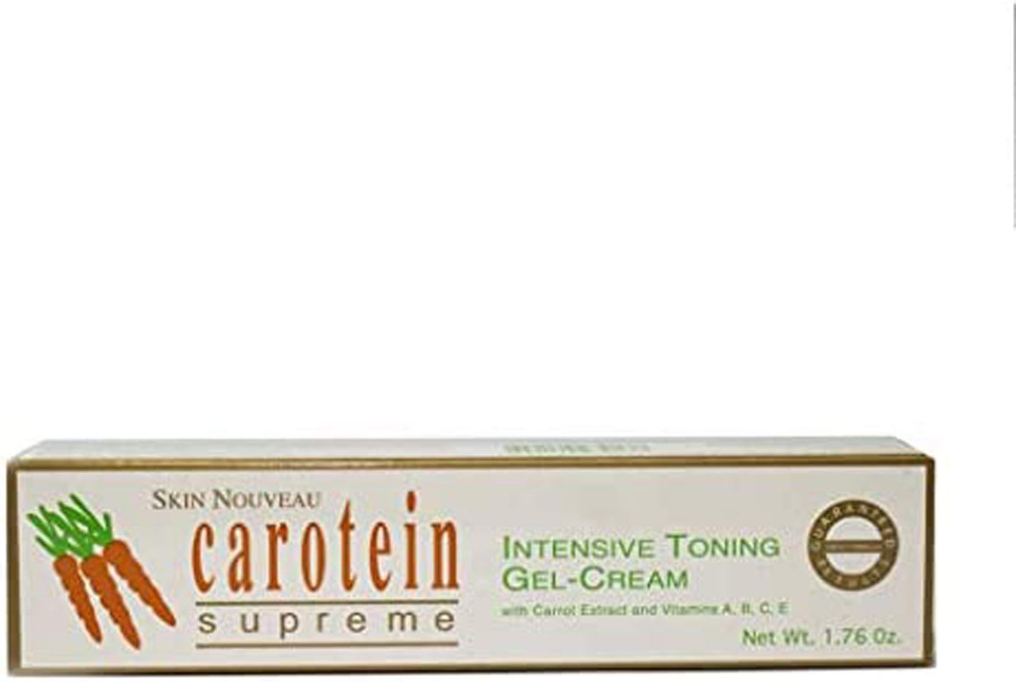 Skin Nouveau Carotein Lightening & Fading Gel Cream by Skin Nouveau (English Manual)