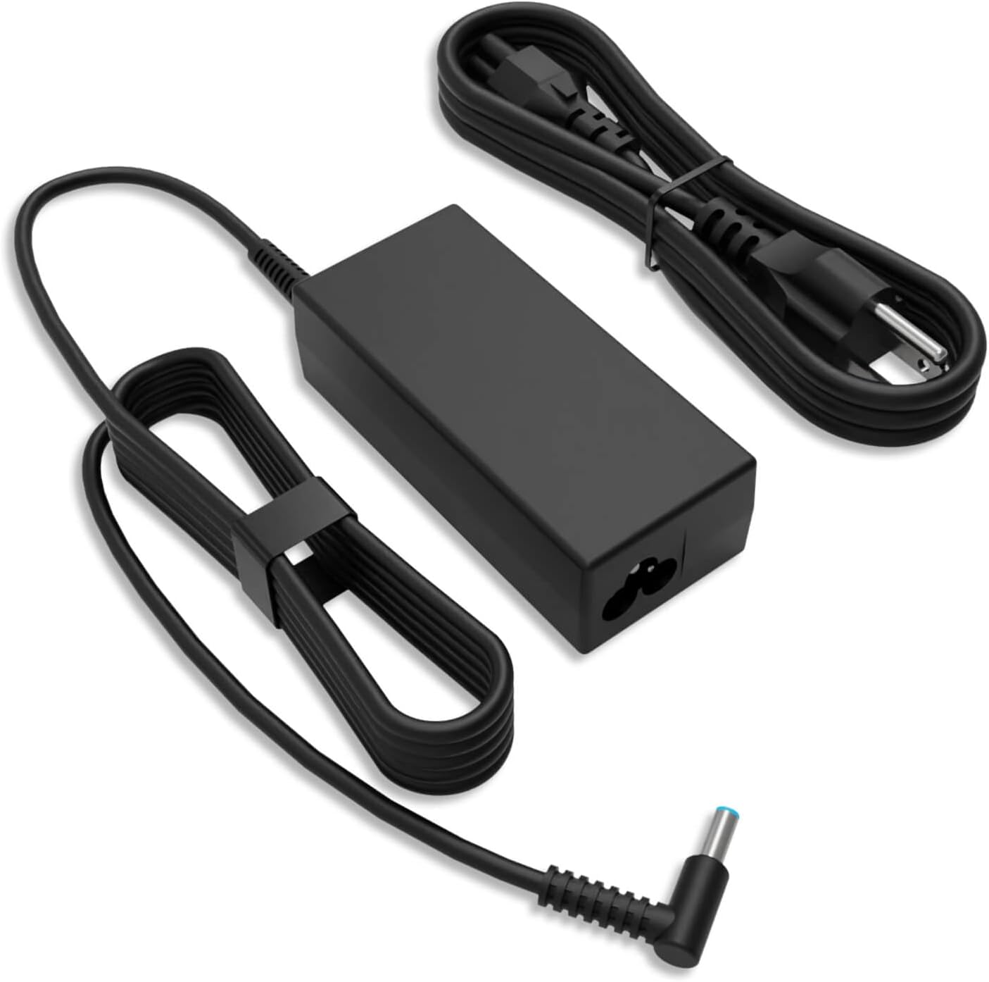 65W 45W Smart Blue Tip Charger for HP Laptop Computer Power Cord 710412-001