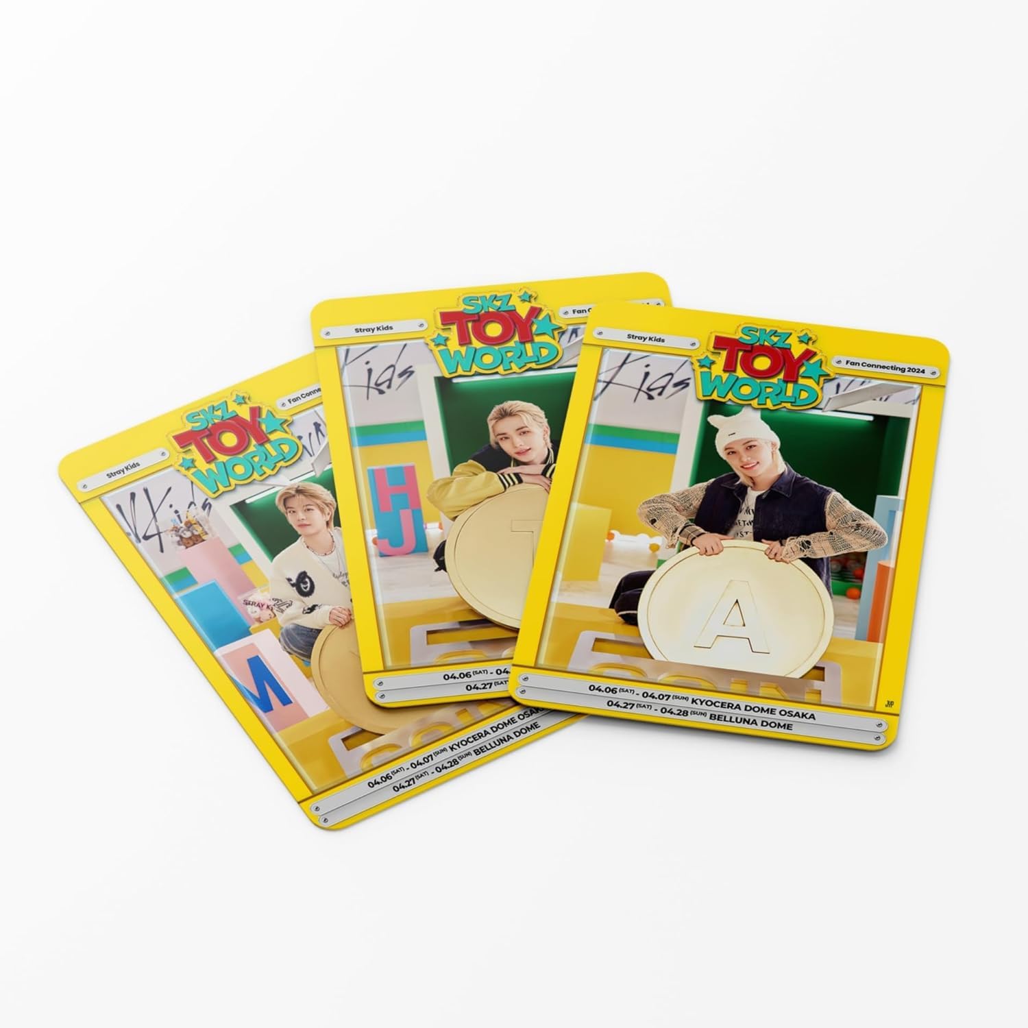 YAzgan Kpop Stray Kids SKZ TOY WORLD Lomo Cards 2024 Fan Concert