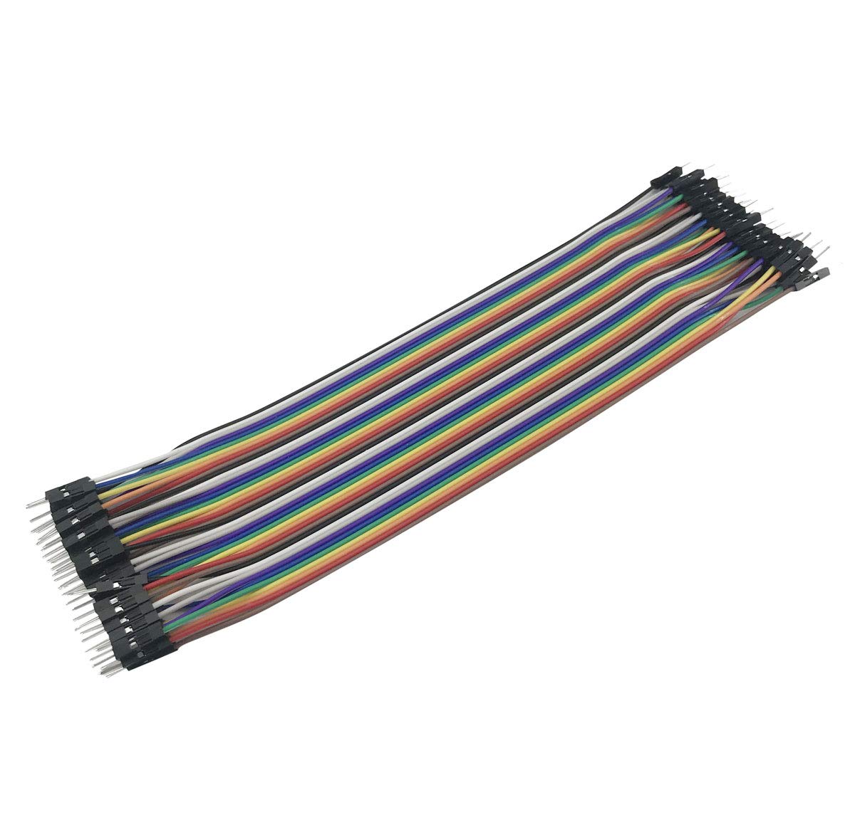 Amazon.co.jp: VKLSVAN 5 X 40PCS 20CM 40ピ ブレッドボードジャンパー