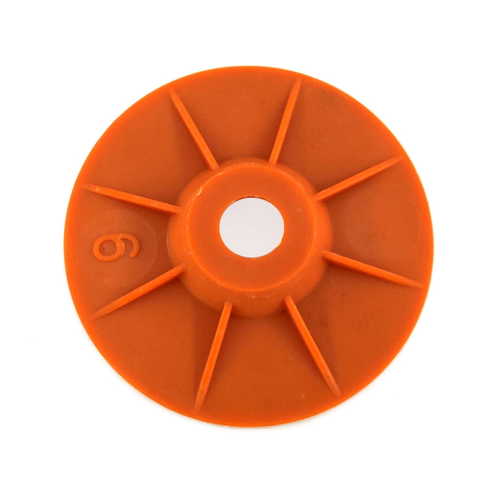 7 unidades/juego de almohadillas de pulido de diamante de 100mm, almohadillas de pulido de granito flexibles en húmedo de 4 pulgadas, discos de pulido de mármol for suelo de hormigón fangzi (