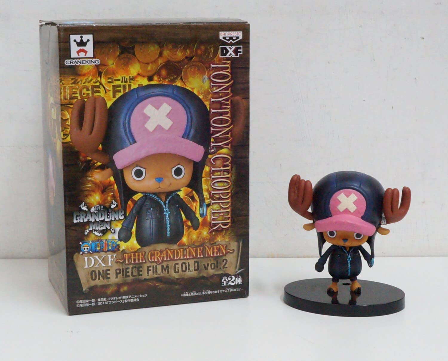 Amazon.com: Banpresto One Piece 3.1-Inch Film Gold TonyTony