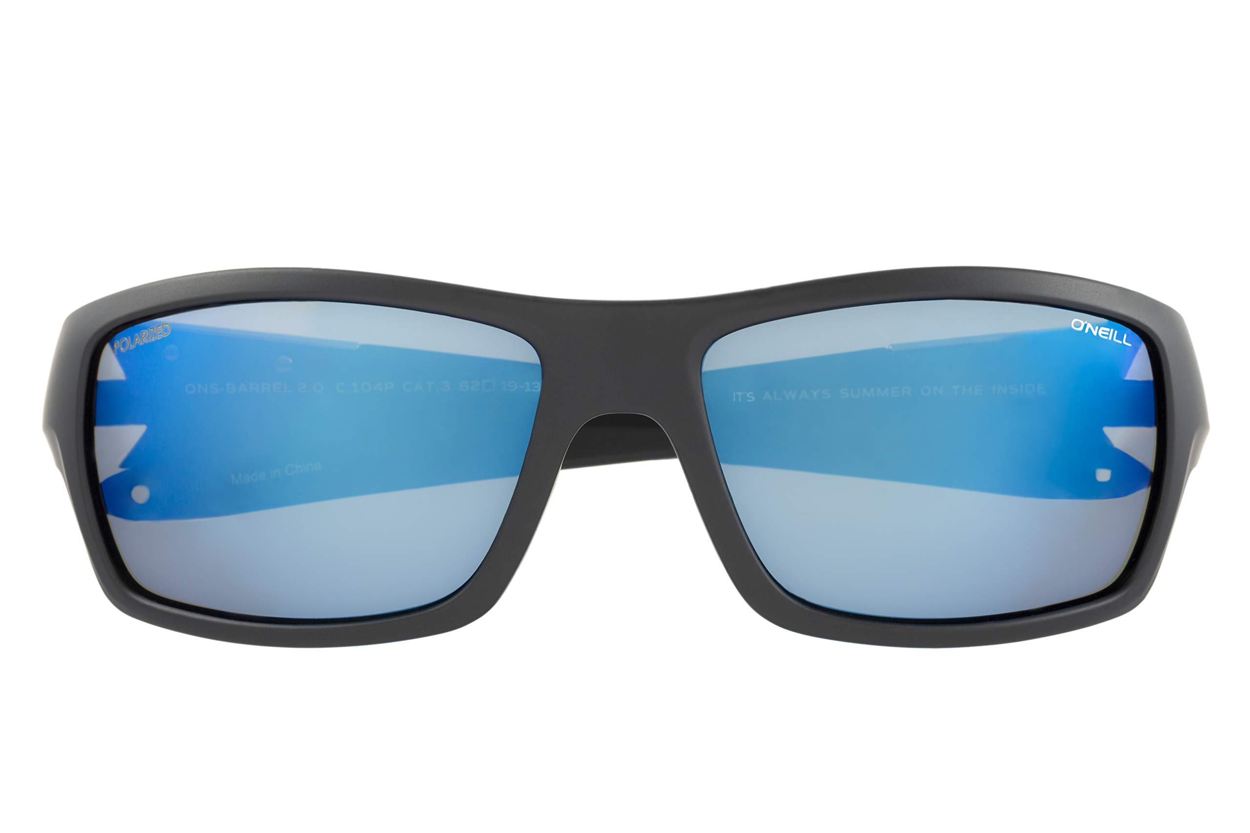 O'NEILL Barrel 2.0 Polarized Sunglasses For Men, Women, UV400 Protection, 62 mm
