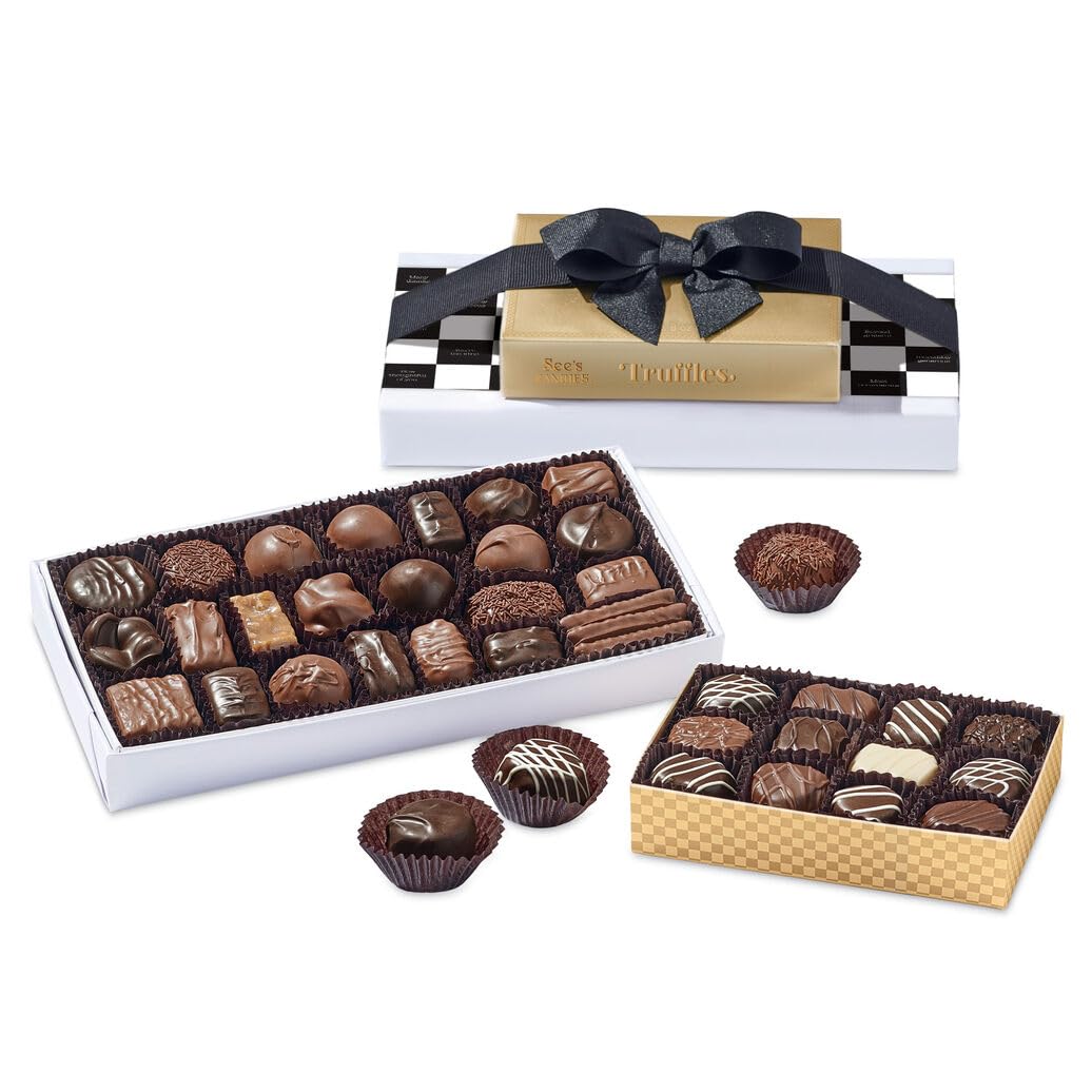 Amazon.com: See's Candies 1 lb 8 oz Thank You Gift Set : Grocery