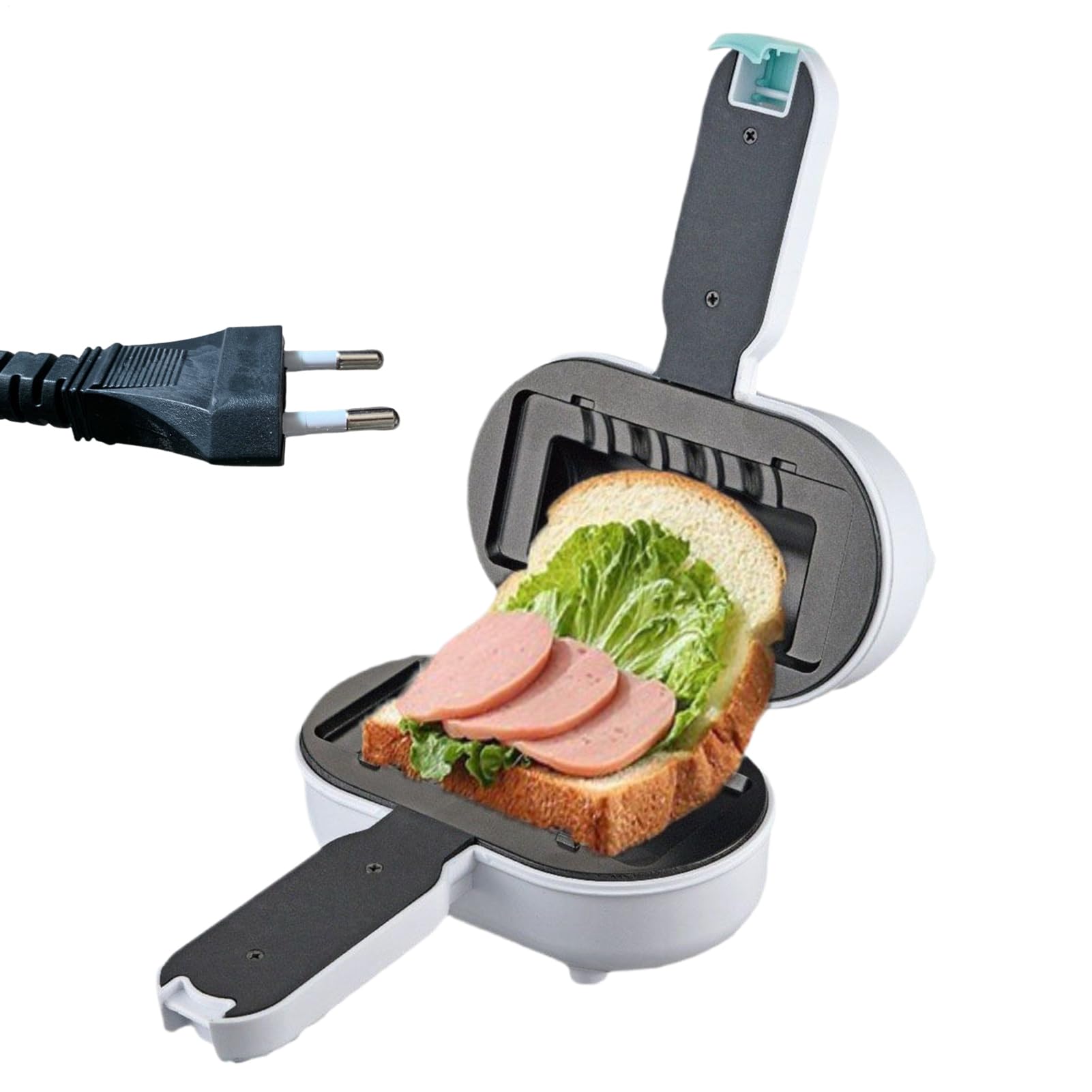 Tosta-Sandwich Colazione Pressa per panini Caldo Mezza porzione