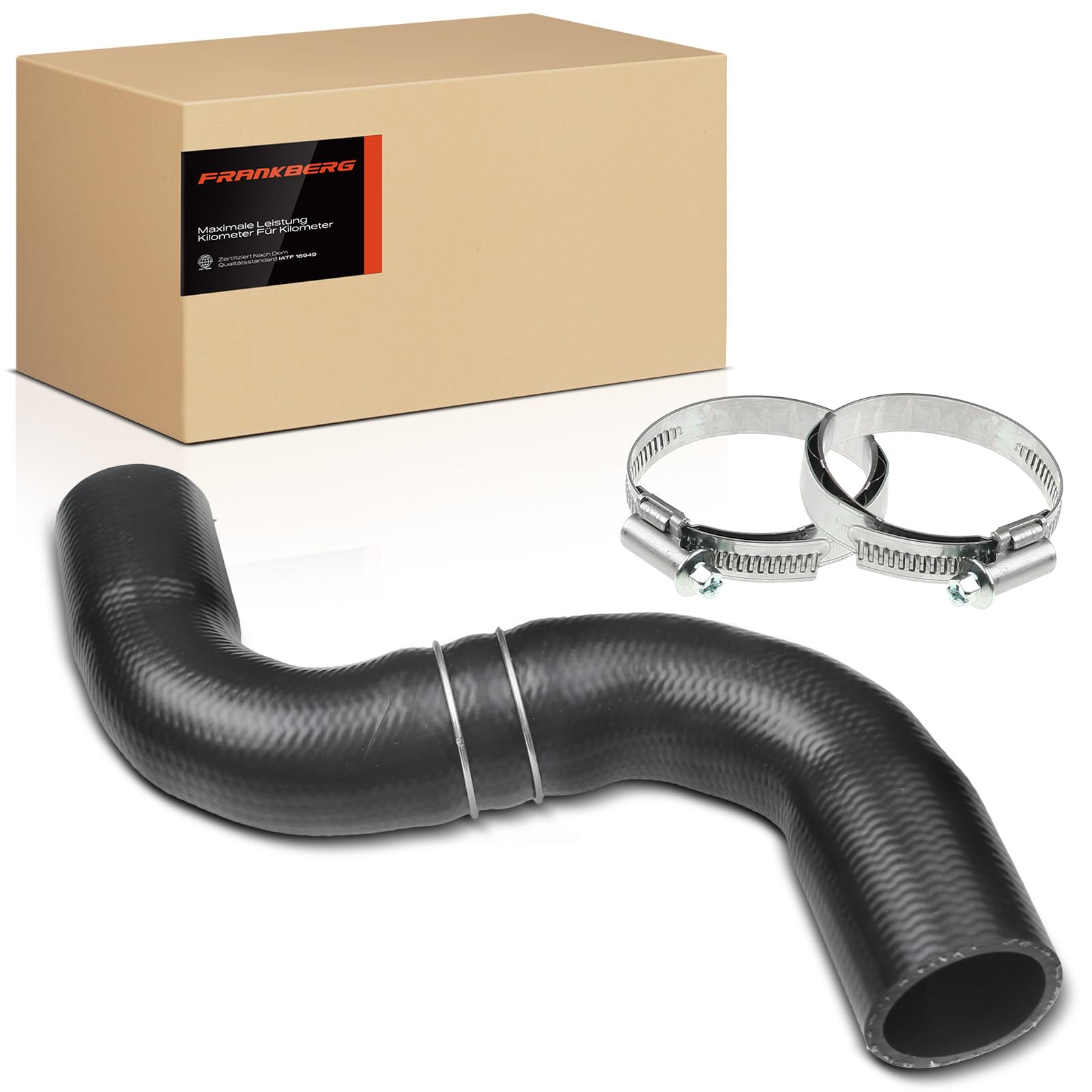 Frankberg Tubo flessibile dell'aria di sovralimentazione Compatibile con Qashqai +2 I J10 NJ10 1.5 dCi 2006-2013 Replace# 14463JD52A,14463JD51A