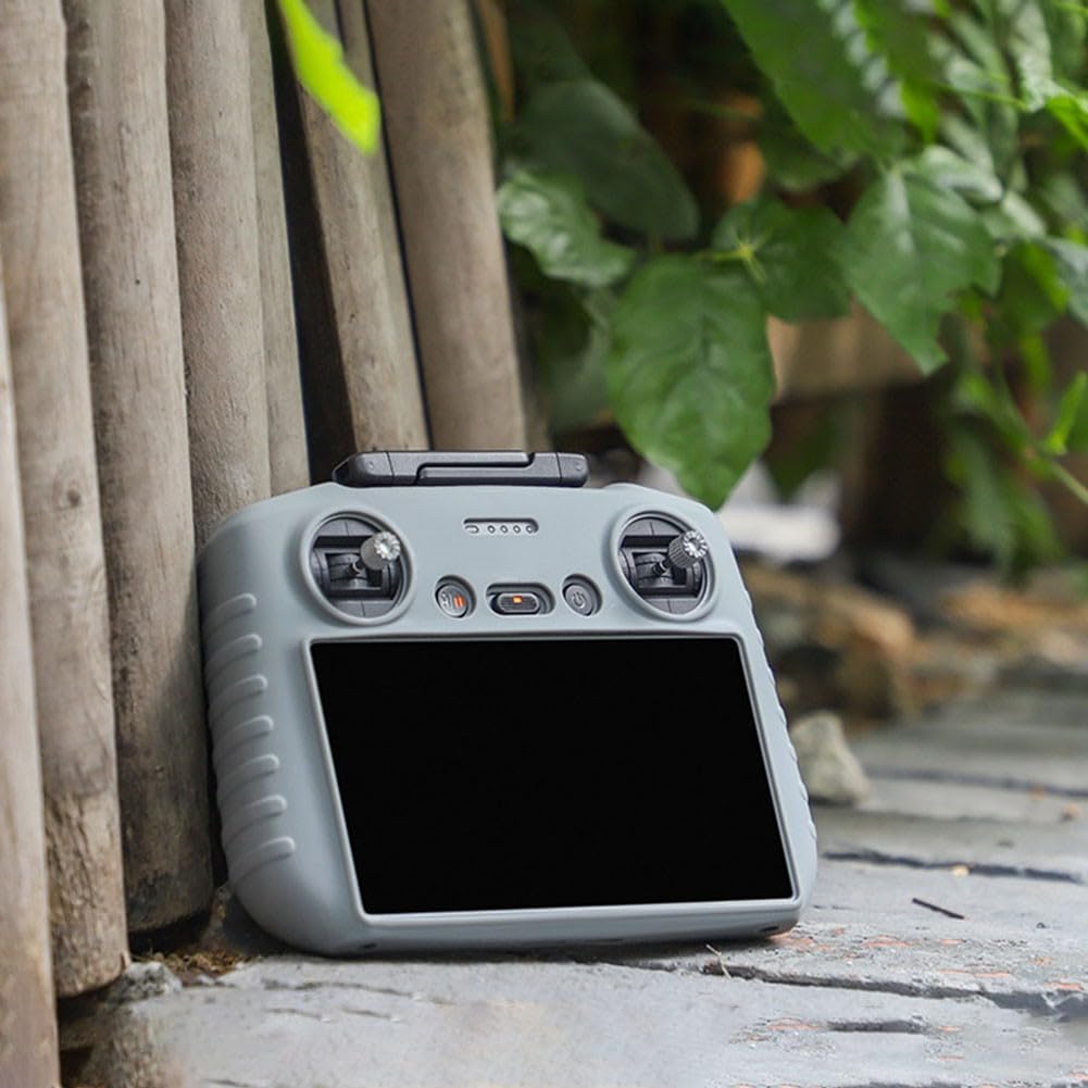 Funda de silicona para mando a distancia Mavic 4 Pro con protección anticaída y parasol integrado, compatible con RC 2, color negro