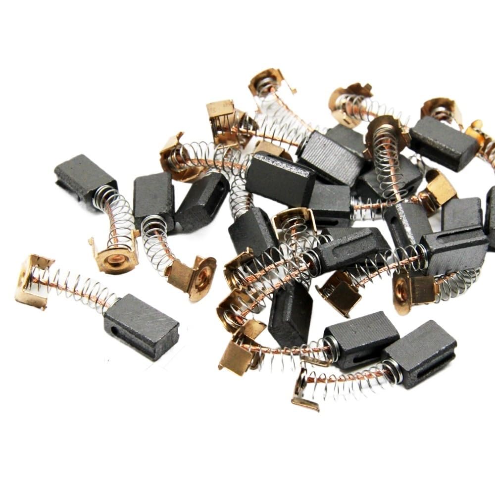 10 paia di spazzole in carbonio G720 5x8x12mm per G720-B3 GR750K PF600-B3 smerigliatrice angolare motore pezzi di ricambio