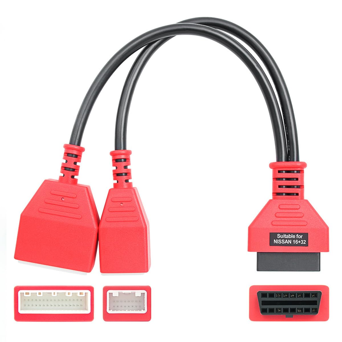Photo 1 of 16 32 Bypass Cable obd2 Gateway Adapter Compatible for Nissan Renault SGW Sylphy Sentra b18 Chassis for Key Without Password 16+32pin Diagnostic Cable