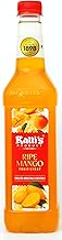 Ralli's Ripe Mango Syrup 700ml: Enjoy Summer Flavors with Real Mango Pulp | Simple to Mix | Ideal for Drinks, Shakes, Juices, Cocktails, Mocktails, and More!