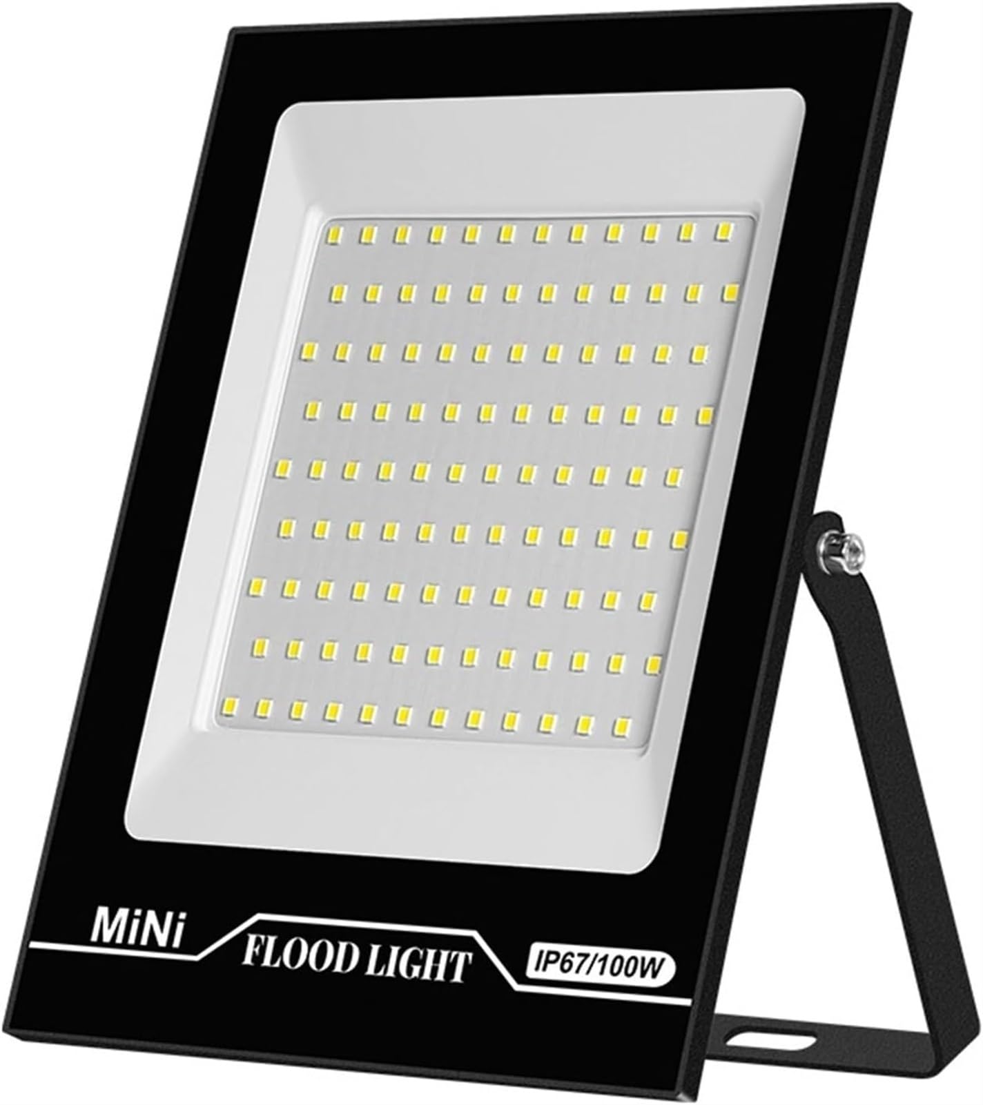 Lampy solarne zewnętrzne, Kinkiet ogrodowy Reflektor uliczny Oświetlenie zewnętrzne Projektor Led Spotlight Żarówka krajobrazowa do patio(100w Cold White)