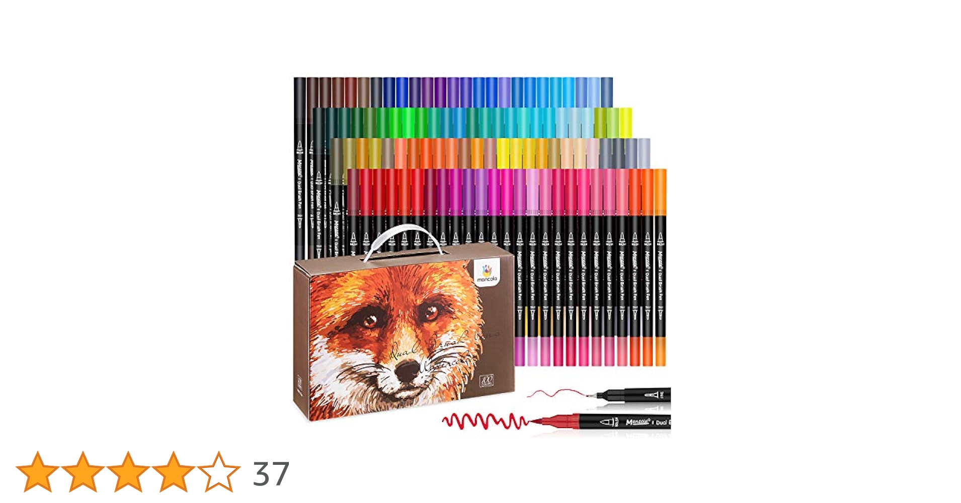 Mancola 100色 筆ペン マーカーペン イラストマーカー 暗記ペン Amazon.co.jp: Mancola 100色 筆ペン マーカーペン イラスト