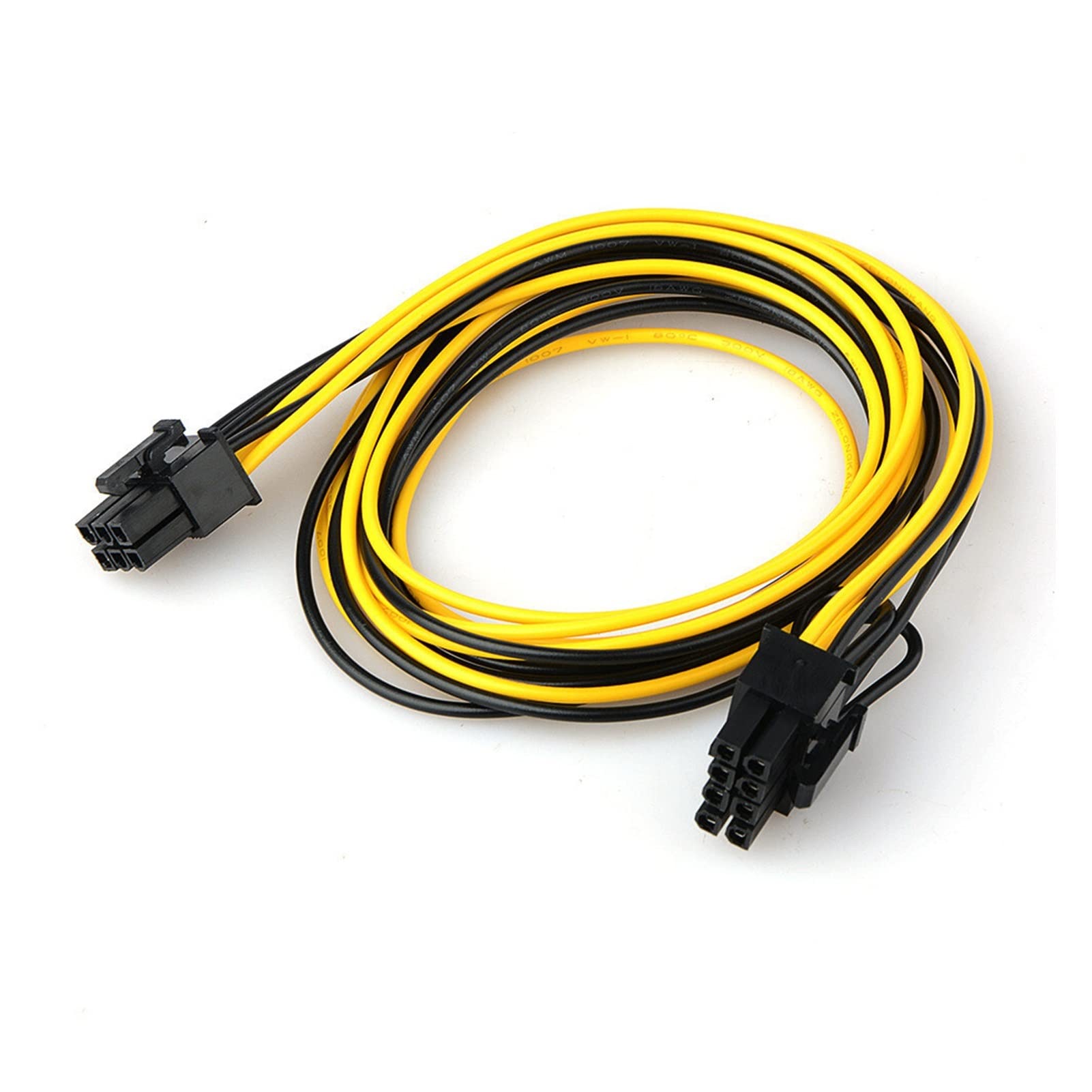 Cavi di alimentazione 1pc / 6pc / 10pcs PCI. e molex 6pin a PCI. -e 8 pin 6 + 2pin PCI. Cavo minatore del nastro di splitter interno espresso(10pcs)