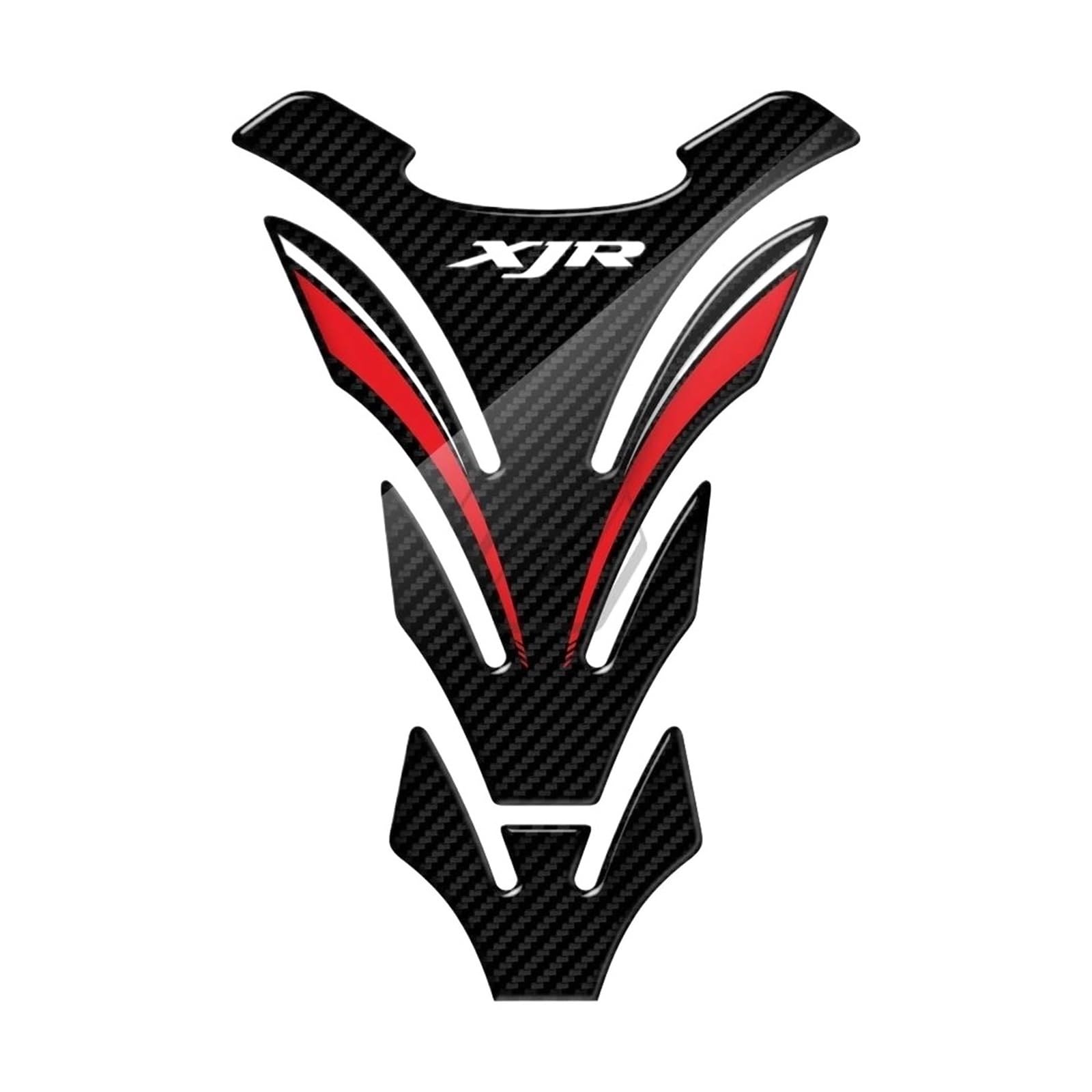 for Yamaha XJR400 XJR1300 XJR1200 XJR 400 1200 1300 3D Decal Gas Tank Pad Protector Sticker(Black2)