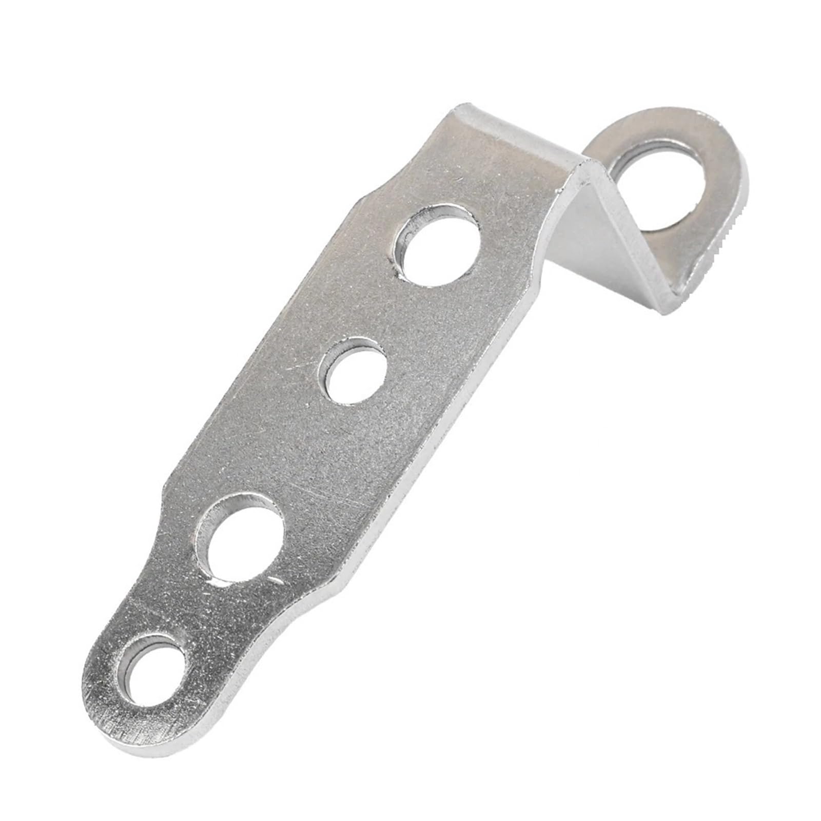 Poausjwy Silver-1Pcs Rack Roll Cage Aluminum Alloy Motorcycle Modification Accessories Head Light Brackets Rearview Mirror Lamp Extension(Silver-1Pcs)