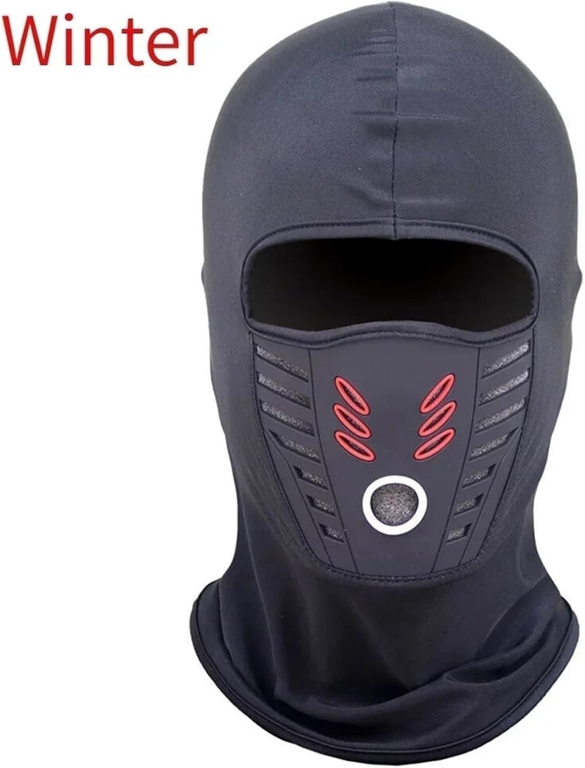 Sturmhaube Skimaske Warme Fleece Mütze Motorrad Vollgesichtsmaske Staubdicht Winddichte Gesichtsbedeckung Halswärmer Helm Ski, Winter, One Size