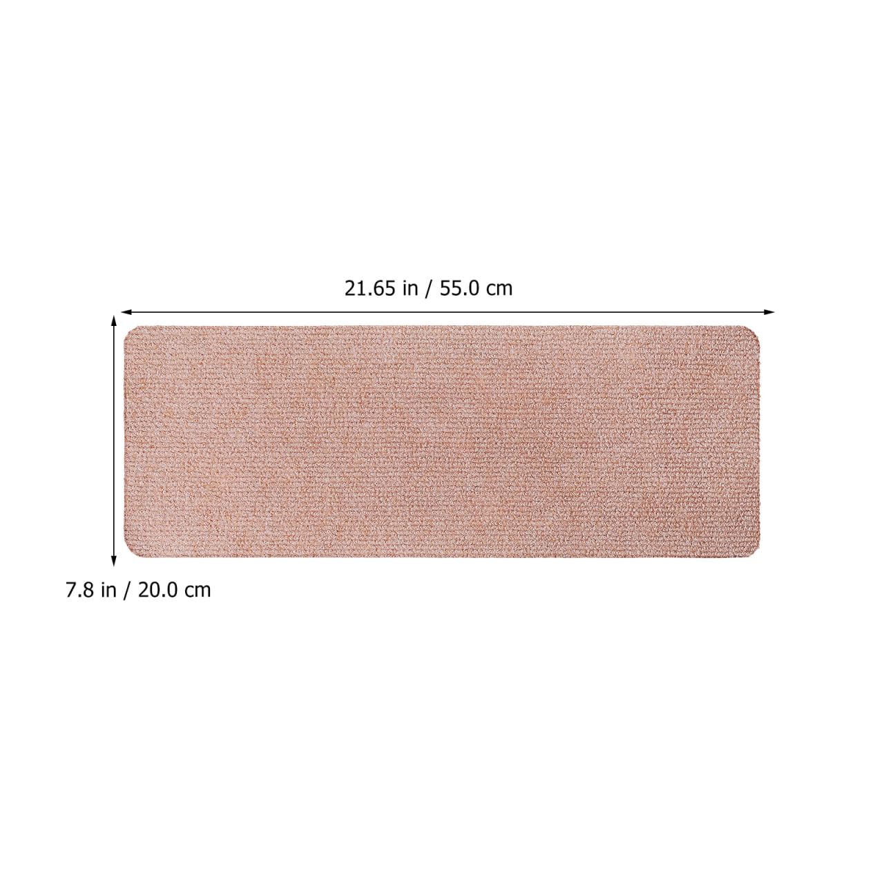 ABOOFAN Lot de 15 tapis d'escalier pour escaliers d'intérieur moquette, tapis d'escalier pour moquette, peler et coller les marches d'escalier