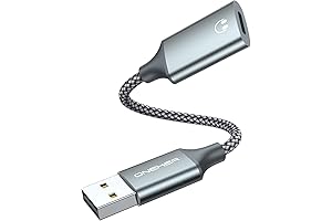 Lightning Male to USB Female Adapter - Audio Cable