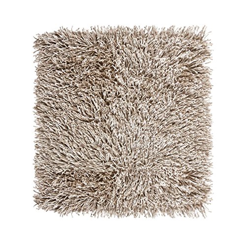Badteppich Kemen 60x 60 Aquanova Flokati Langschlinge, Farbe:Sand