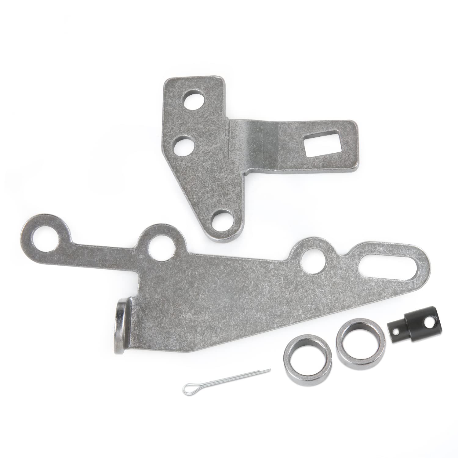 Automatic Shifter Bracket and Lever Kit with Swivel/Cotter Pin Fits for GM TH200 TH200-4R TH250 TH350 TH400 TH700-R4 4L60 4L60E 4L65E 4L80E 4L85E Transmissions Replaces 35498
