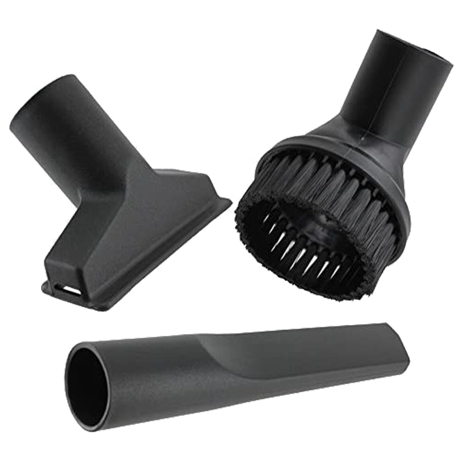 Spares2go Black Mini Tool Cleaning Nozzle Kit Compatible With Guild 16L 30L Gwd16 Gwd30 Vacuum Cleaner (35Mm)