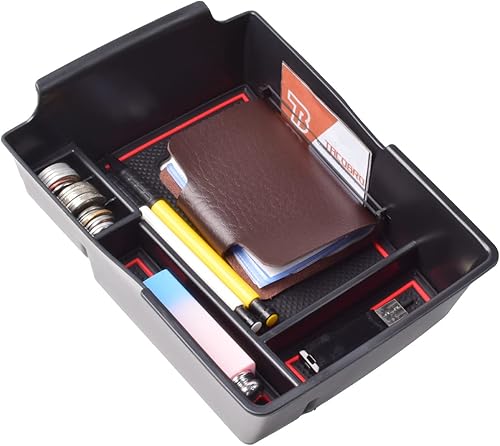 Miniatura 5 de TACORBO - Organizador de consola central compatible con Hyundai Santa Fe TM 2021-2022 2023 y Santa Fe SEL 2022+ accesorios, caja de almacenamiento