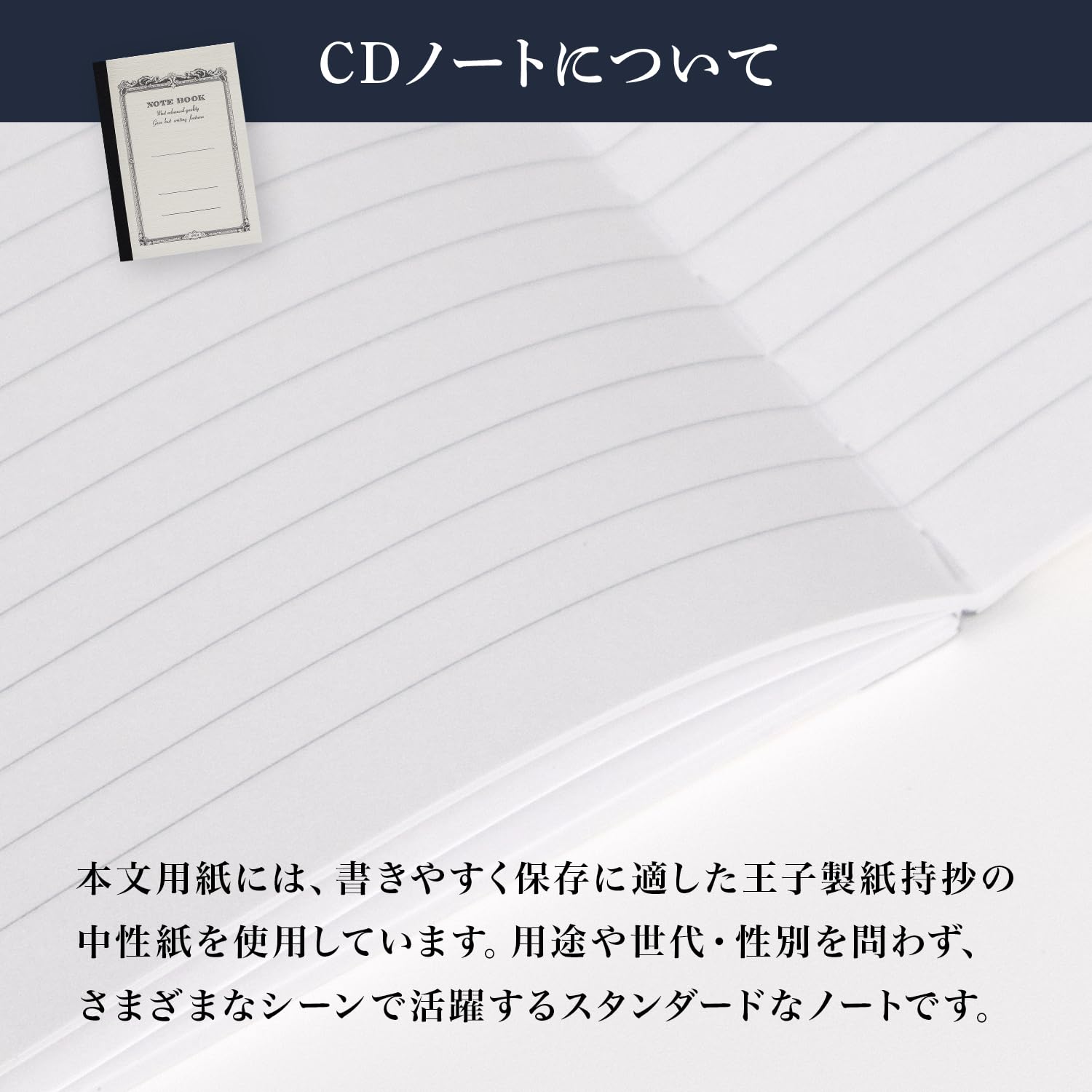 Amazon | アピカ 紳士なノート プレミアムCD ノート 横罫 B5 CDS120Y 2
