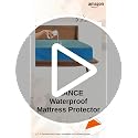 Image of TRANCE Waterproof Terry Fabric Ultra Soft Mattress Protector|Breathable|Hypoallergenic Bed Protector|Mattresses Cover (72x72 inch|6x6 feet Turquoise), Cotton