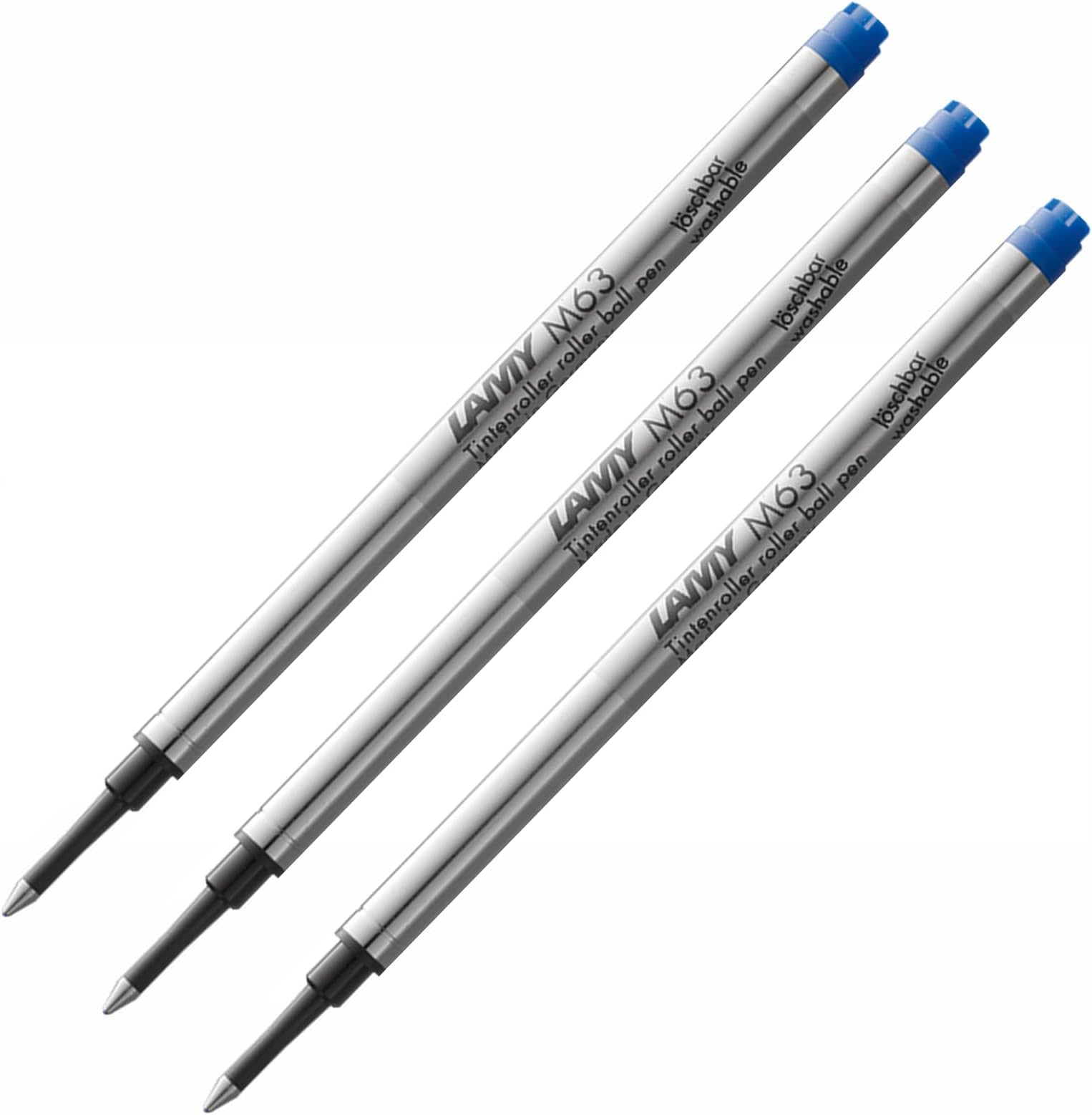 Lamy 3 x M63 Rollerball Refill Blue (DB18560)