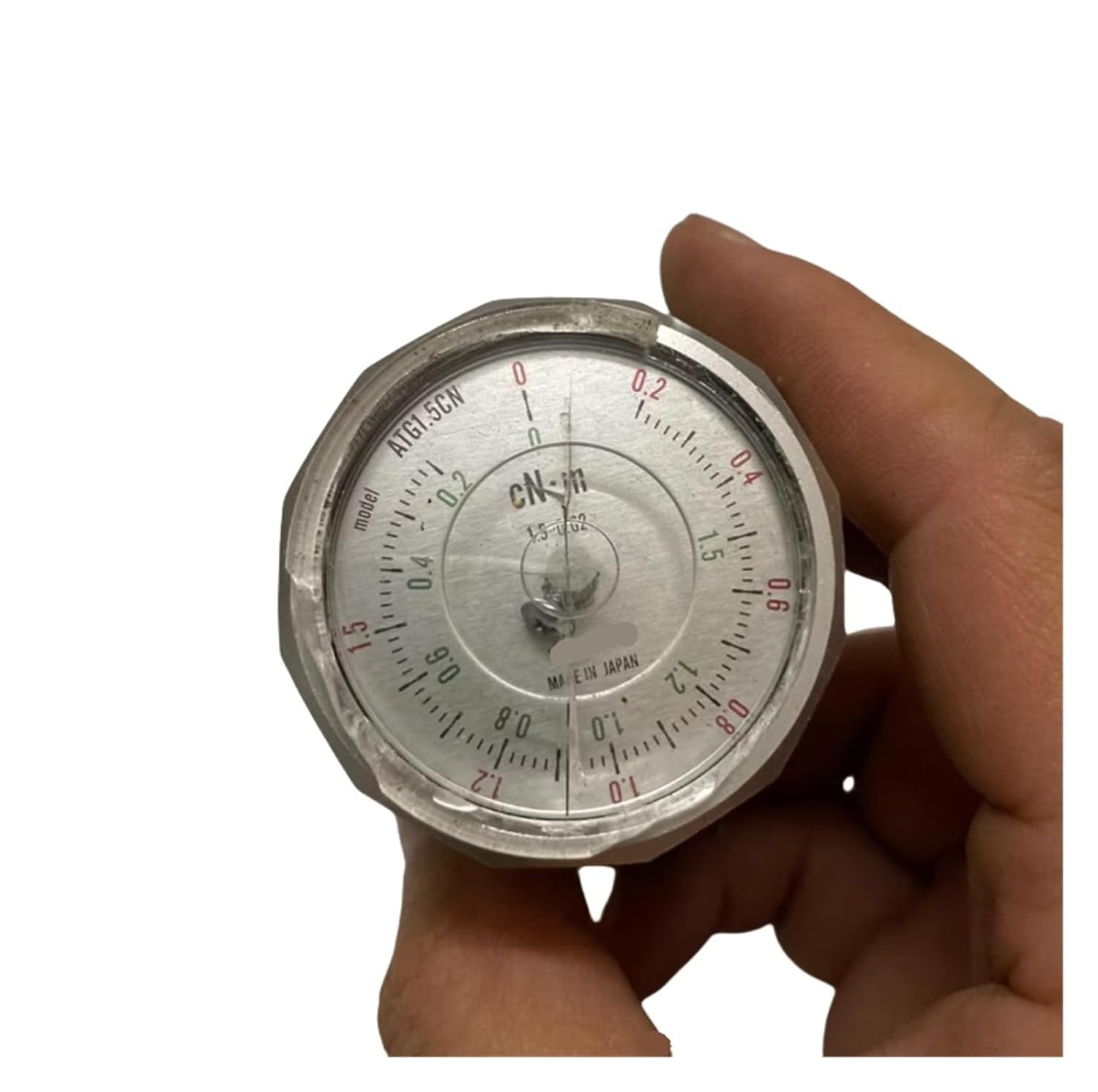 Torque Gauge ATG1.5CN 0.2-1.5CN.M Torque Tester Torque Meter for Industrial Measurement, Machinery, Etc.