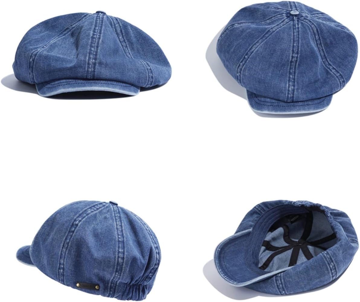 帽子 Beret 8 panel denim ML cph 帽子 Beret 8 panel denim ML cph 帽子 Beret 8 panel denim ML