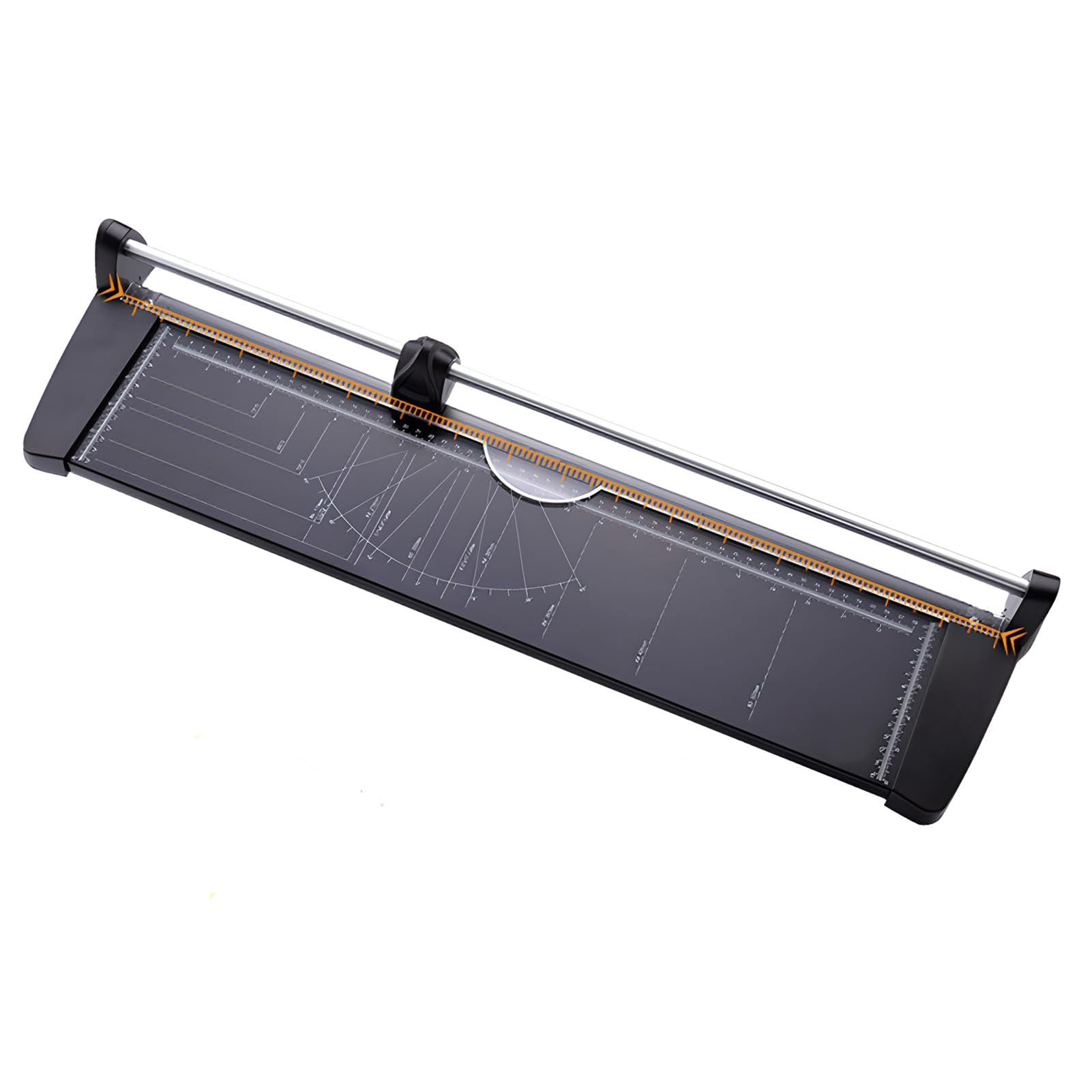 A2 Manual Paper Cutter - 60cm Heavy Duty Guillotine Trimmer, Suitable For Cardstock/photos/craft Paper, Steel Base, Precise Cutting (10 Sheets) | Office/school/craft/scrapbooking
