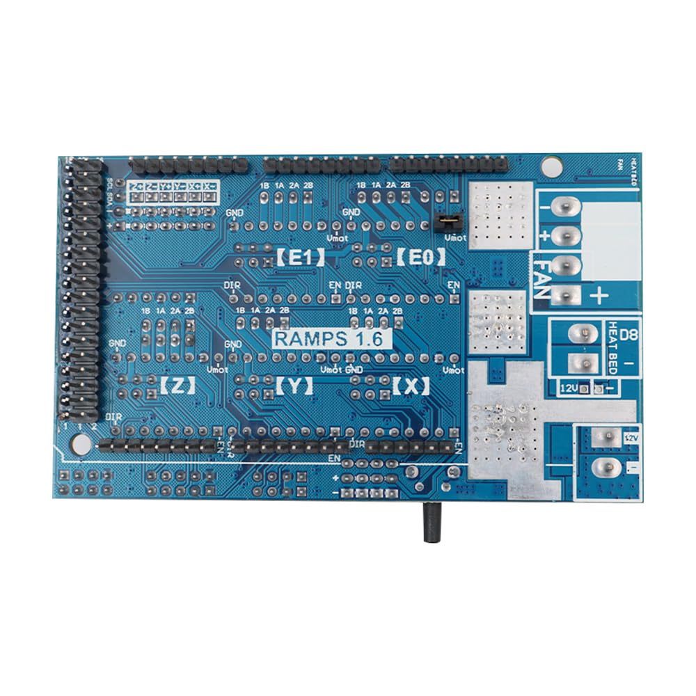 POFET Ramps 1.6 Carte mère d'imprimante 3D Carte d'extension de Panneau de Mise à Niveau d'imprimante 3D pour Machine CNC